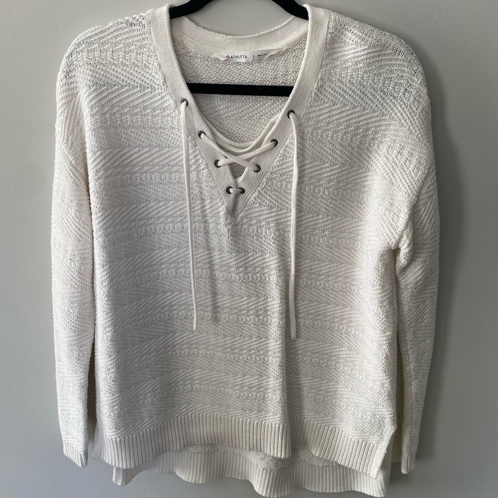 Women’s Athleta Tie Sweater